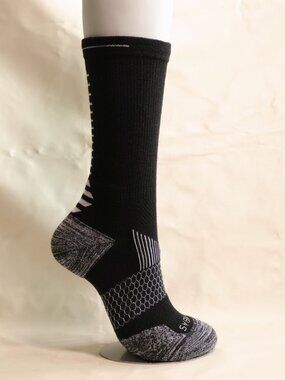 Bombas Calf Socks Comfortable Black Socks Size L